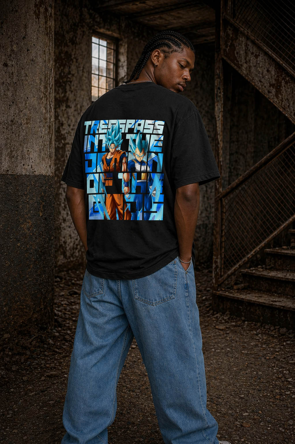 Goku & Vegeta Oversized T-Shirt