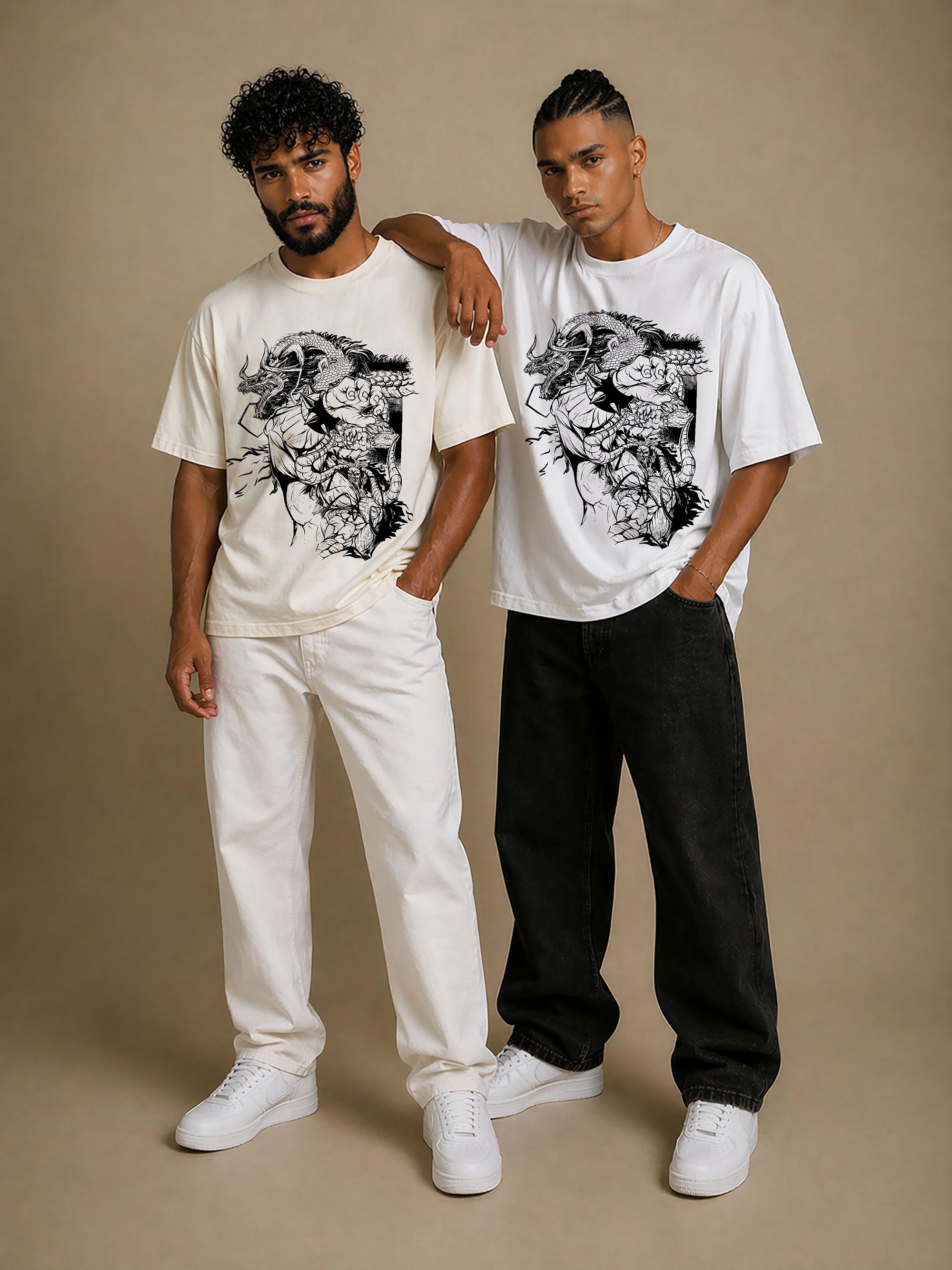 Wano Sketch Oversized T-Shirt